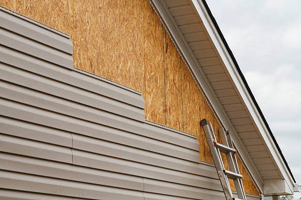 Professional Siding technician working in Glenwood, MN